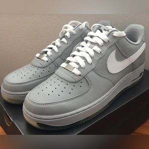Nike Air Force 1 Low Premium Futura Be True Grey Navy Brand New Limited Edition